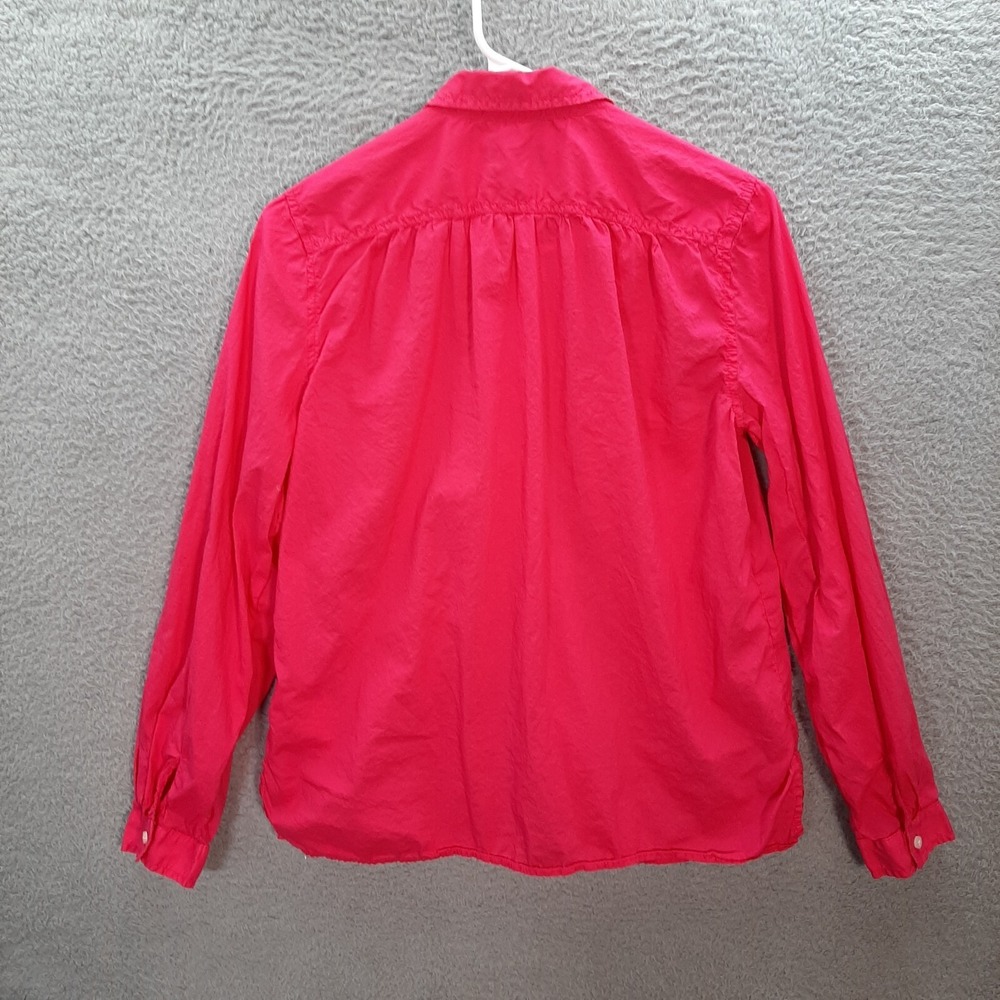 J Crew Shirt Womens 6 Pink Long Sleeve Top Preppy Careerwear Workwear Casual - Picture 2 of 13